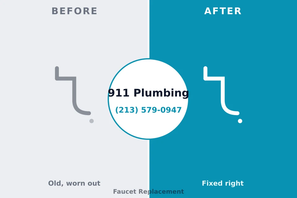 Before and after: plumbing company Summitville, IN